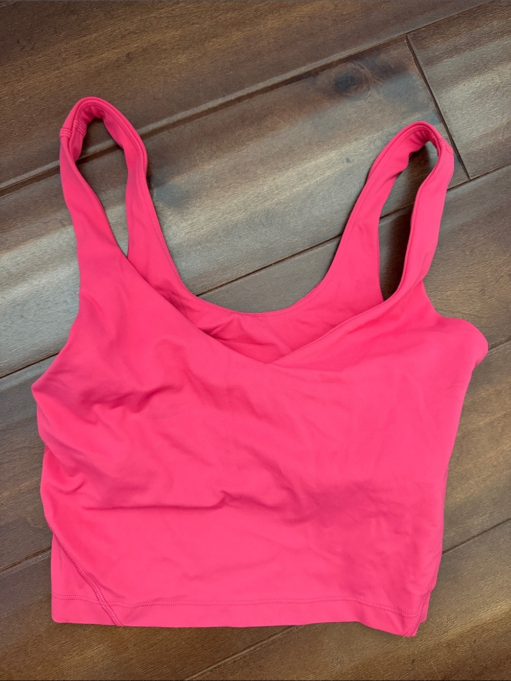 lululemon athletica Hot Pink Scoop Neck Tank